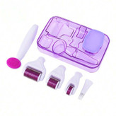 ست کامل درما رولر و درما استمپ – مراقبت از پوست، مو و ریش