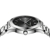 ساعت کوارتز مردانه BIDEN با بند استیل ضد زنگ، طراحی ساده شرکتی، مقاوم در برابر آب—گزینهای ایدهآل برای کاربرد روزمره و هدیه