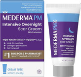 رم شبانهترمیمکننده قوی Mederma (PM Intensive Overnight Scar Cream) – بازسازی پوست در خواب با فرمول سهگانه Tripeptol™