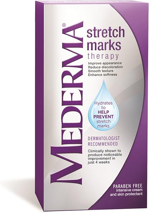 عنوان اصلی: کرم درمان ترک‌های پوستی مدرما مدل Stretch Marks Therapy – 50 گرم – حاوی عصاره گیاهی Cepalin، هیالورونیک اسید و عصاره سنتلا آسیاتیکا – مناسب برای استفاده در دوران بارداری از سه‌ماهه دوم به بعد