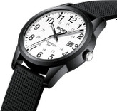 ساعت LN LENQIN R015 آنالوگ 30M ضدآب با بند سیلیکونی و صفحه شبتاب