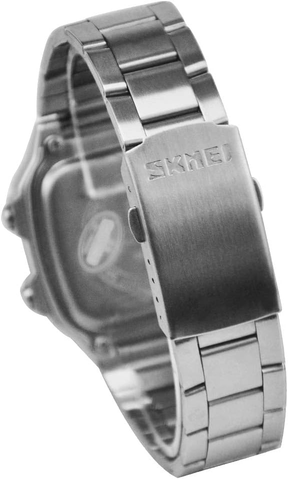 ساعت دیجیتال ورزشی SKMEI مدل Chronograph با تایمر معکوس، چراغ LED و مقاومت آب تا ۵۰ متر