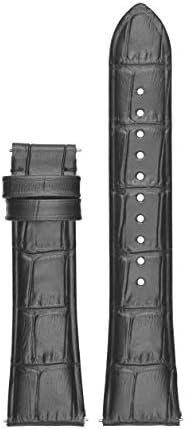 ساعت مردانه فسیل مدل Grant FS4812 با بند چرمی مشکی و صفحه مشکی کرنوگراف