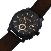 ساعت مردانه فسیل مدل FS4656 با صفحه قهوهای و بند چرمی قهوهای – طراحی کرنوگراف کلاسیک